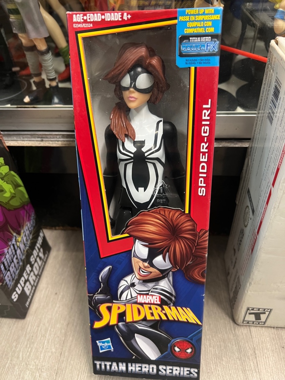 Marvel Spider-Girl Titan Hero Series Action Figure - Black, White, Brown